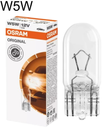 AUTO SIJALICA 2825 12V W5W OSRAM ORIGINAL